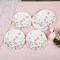 24Pcs Wildflower Paper Plates Watercolor Floral Disposable Party Dessert Plate 7" Rustic Botanical Butterflies Plates FOR SUMMER